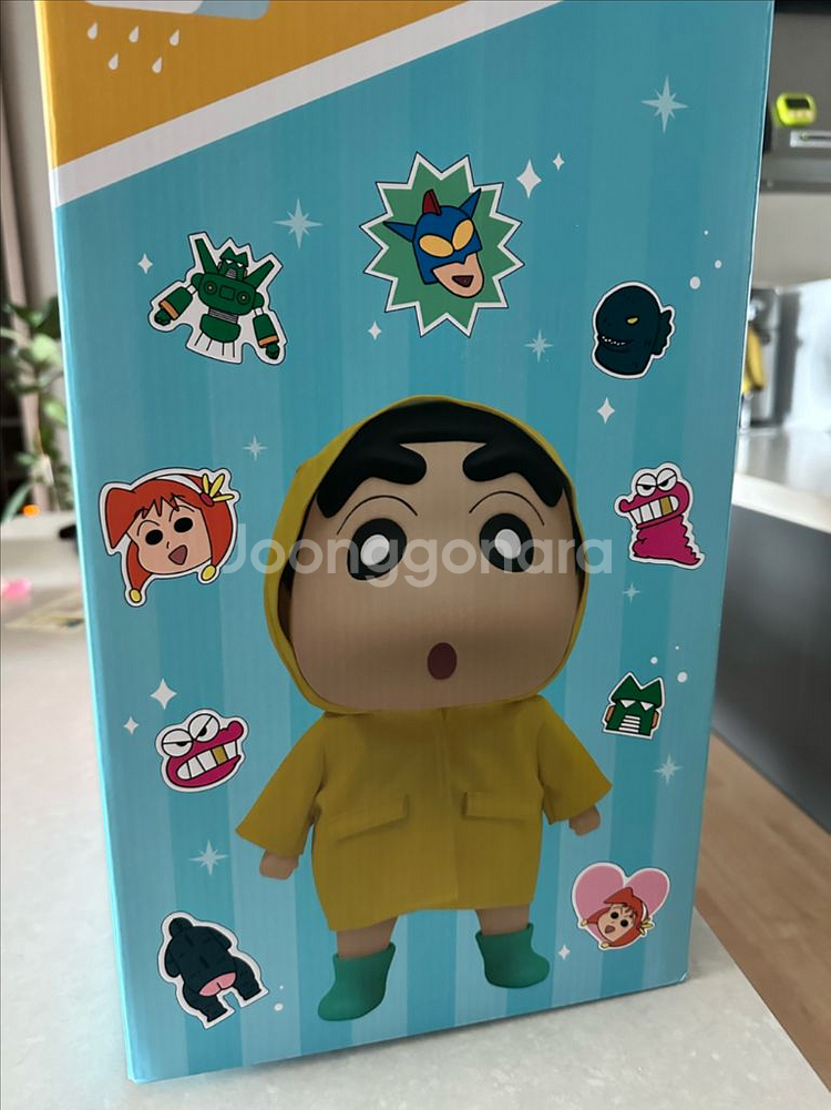 짱구 우비 대형피규어 정품 미개봉 새상품 택포--1