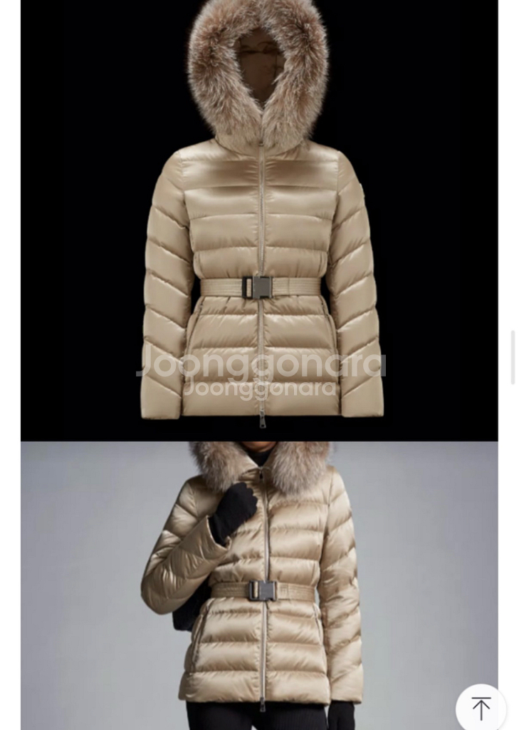 몽클레어큐피돈 2사이즈 (리얼퍼제품) 새상품 급처--1