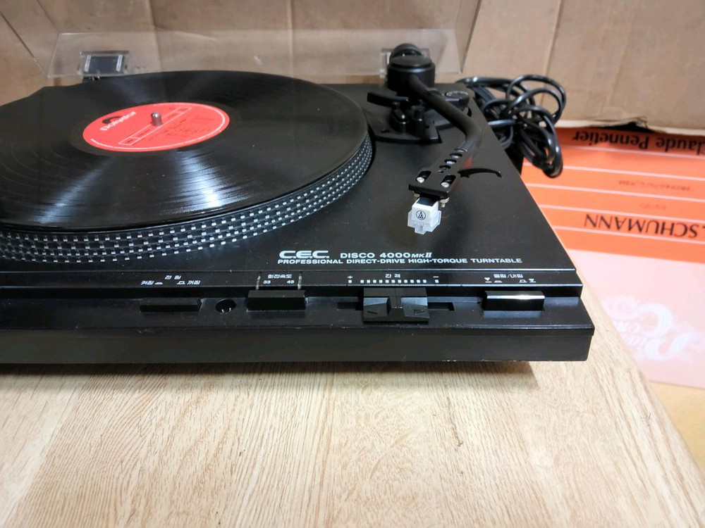 CEC LP 턴테이블 DISCO 4000 MK2 (앰프 이미지