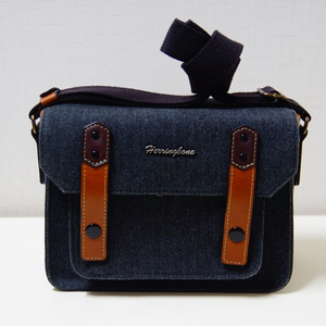 해링본 파파스포켓 미니 블루 가방팝니다.(4만원) ​