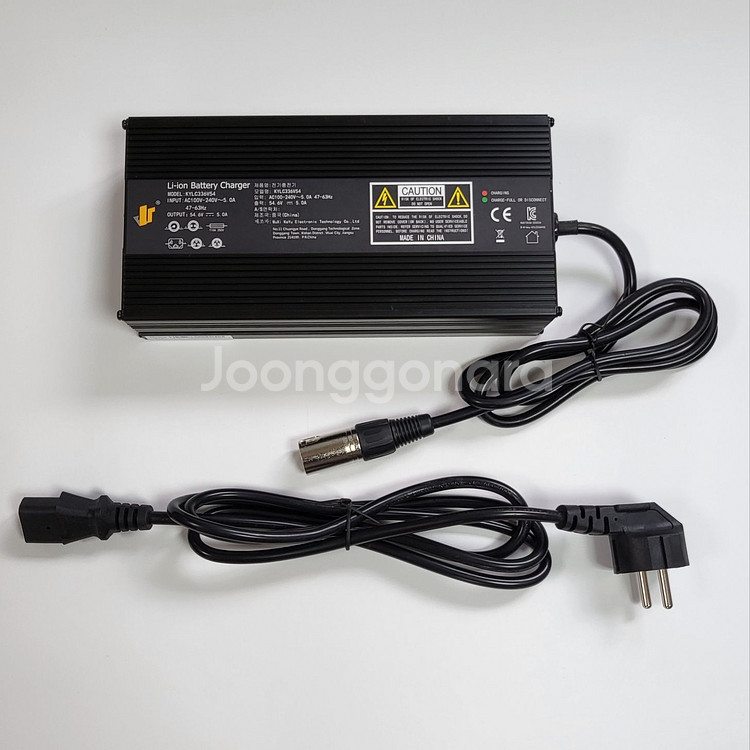 48V 리튬이온 충전기 충전전압54.6V 5A--0
