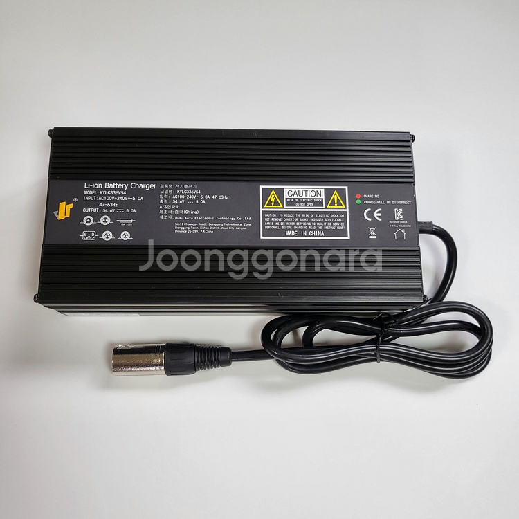 48V 리튬이온 충전기 충전전압54.6V 5A--1