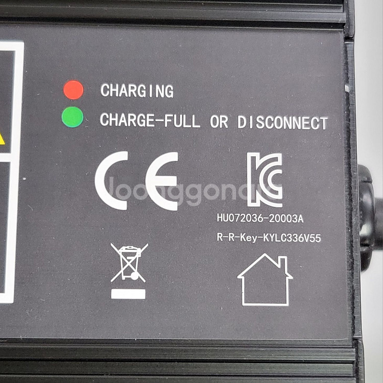 48V 리튬이온 충전기 충전전압54.6V 5A--4