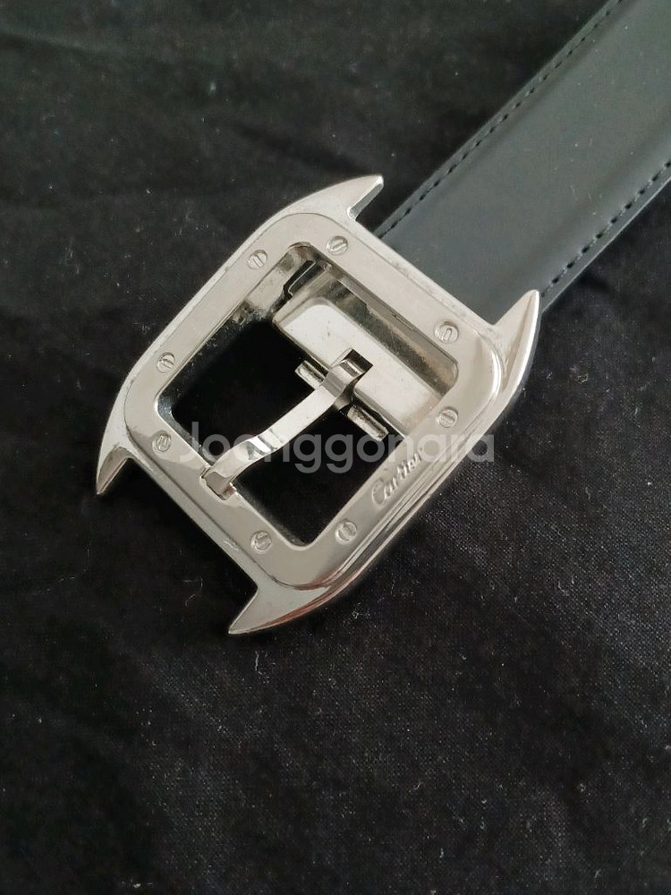 까르띠에 신사정장 양면 가죽벨트--2