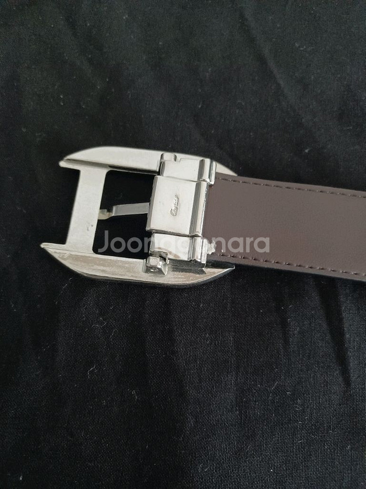 까르띠에 신사정장 양면 가죽벨트--6