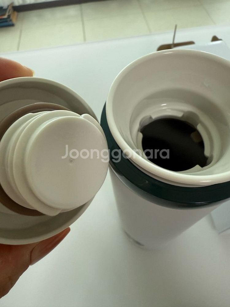 스타벅스 JNO 하우스 보온병 500ml--2