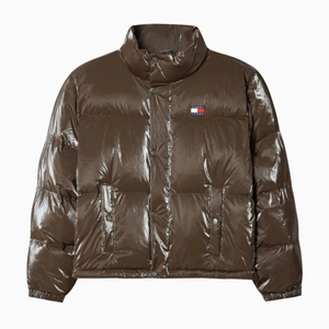 타미진스 하이글로시 다운 장원영 패딩 S 새제품