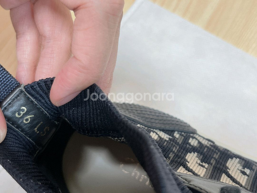 (풀박스)디올 워크앤디올 오블리크 하이탑 여성 스니커즈--2