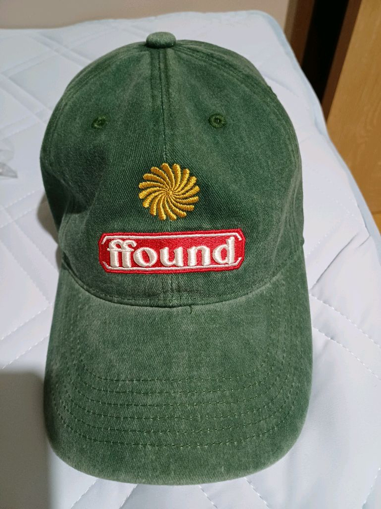 휴먼앤캣 파운드3 스톤 워시드 볼캡--3