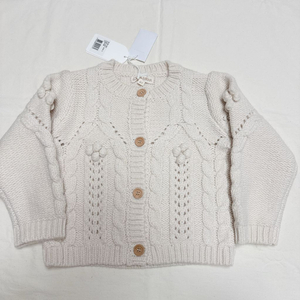 루이스미샤 폼폼 니트 가디건 4y 5y 6y