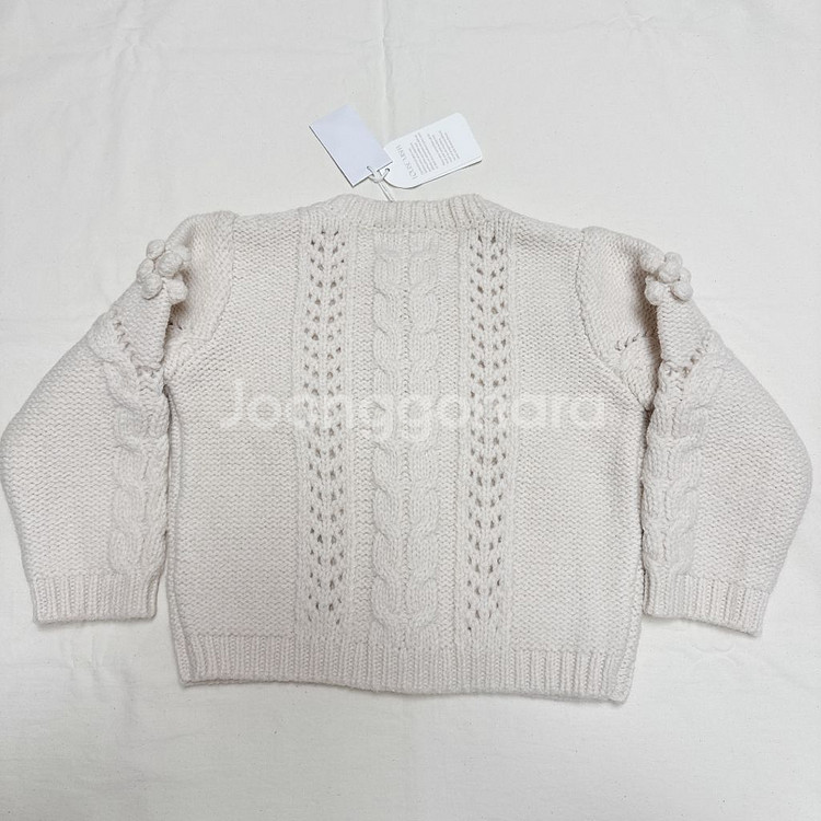 루이스미샤 폼폼 니트 가디건 4y 5y 6y--1