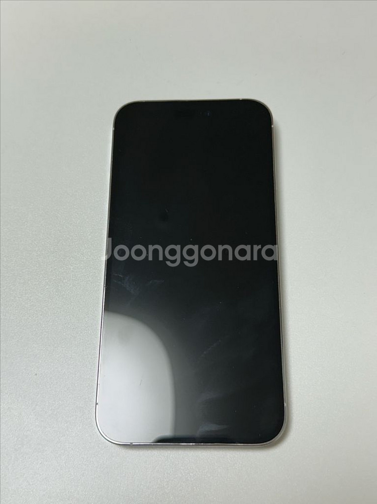 아이폰 14프로맥스 실버 256GB--0