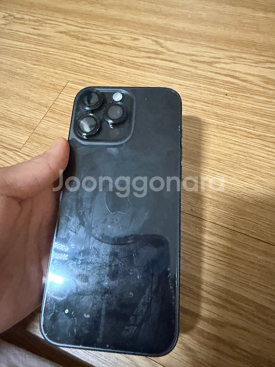 아이폰 16ProMax 256GB. 블랙티타늄--1
