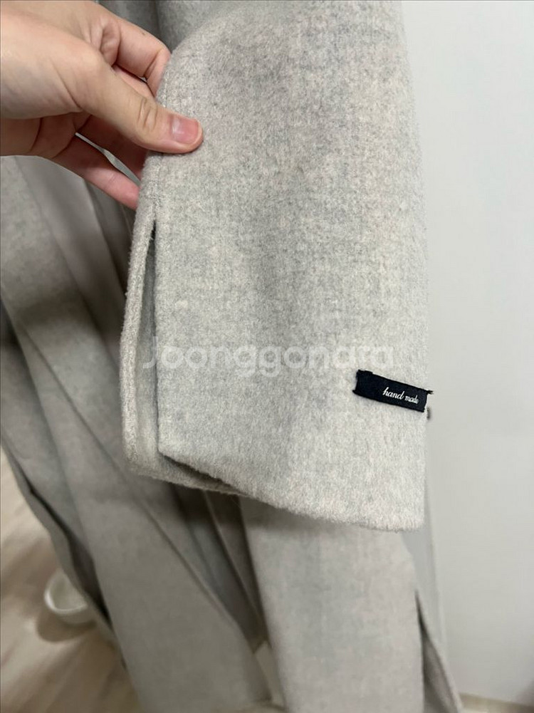 메리제이 울 캐시미어 핸드메이드 코트--1