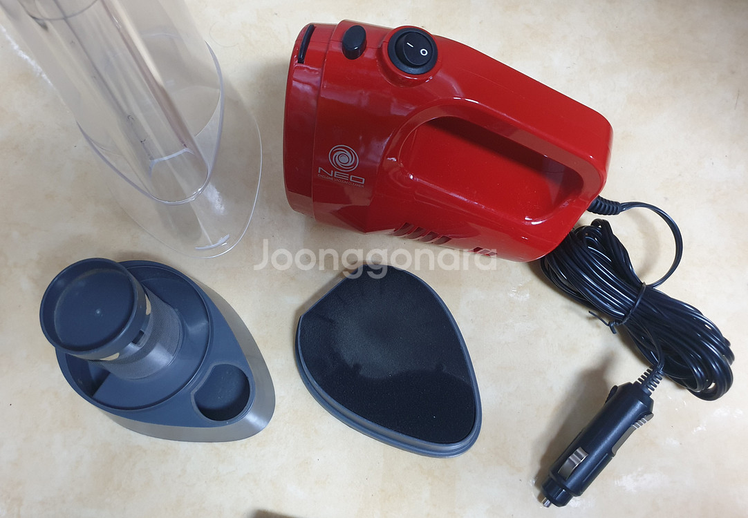 12V~24V 차량용 유선 청소기 처분--3