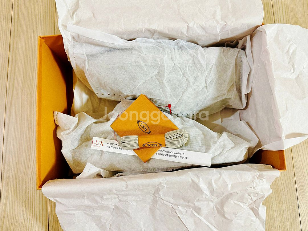 토즈 XXM04L0HZ40RE0C006 스웨이드 스니커--5