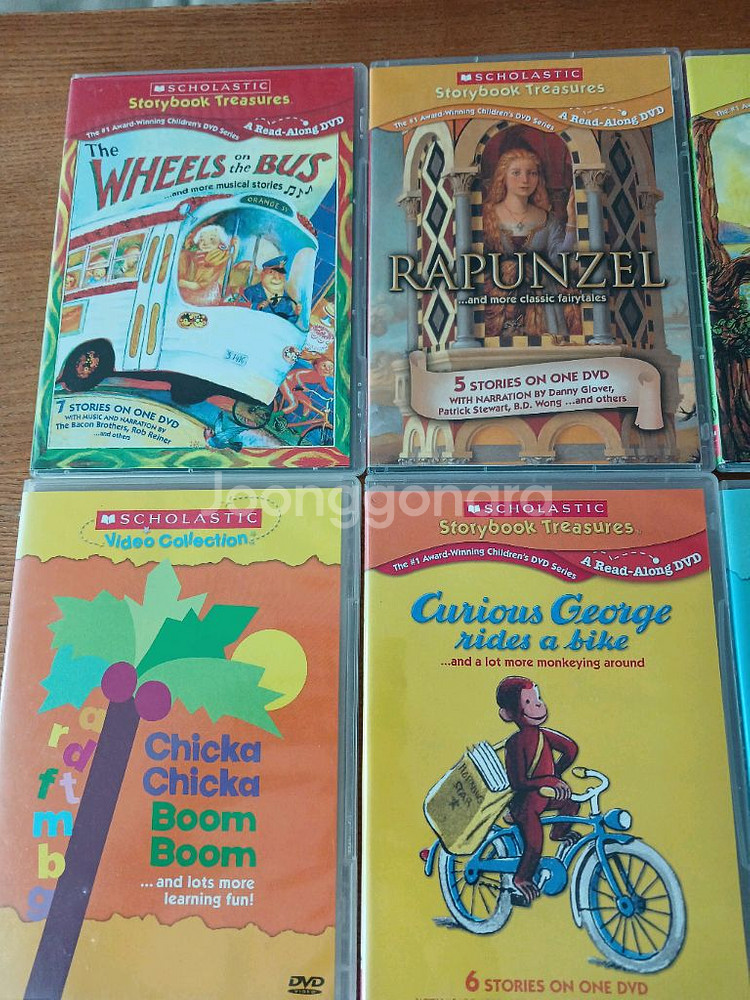 스콜라스틱 트레져리 dvd 영어동화 100편--1