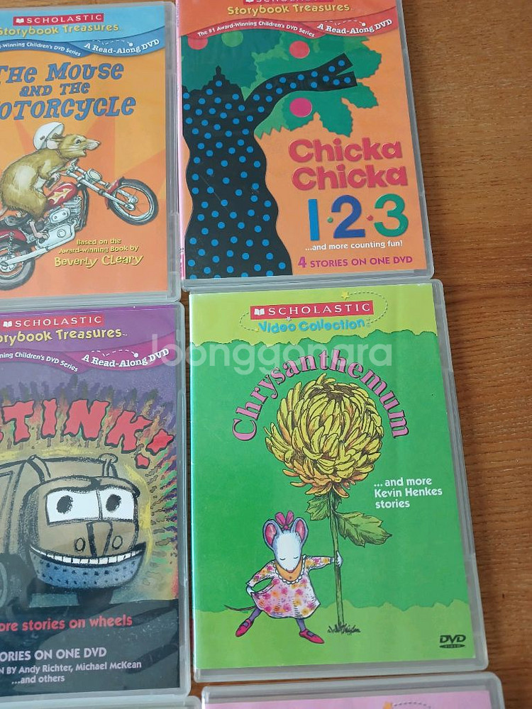 스콜라스틱 트레져리 dvd 영어동화 100편--3