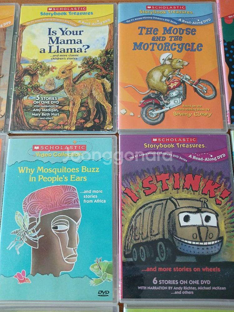 스콜라스틱 트레져리 dvd 영어동화 100편--2