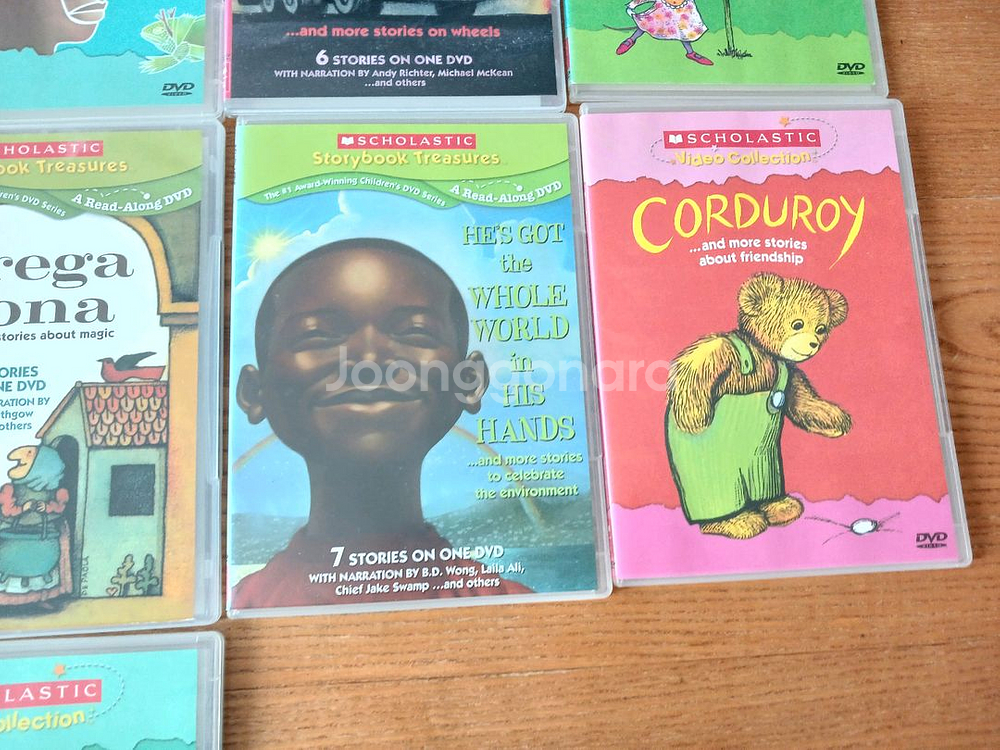 스콜라스틱 트레져리 dvd 영어동화 100편--6