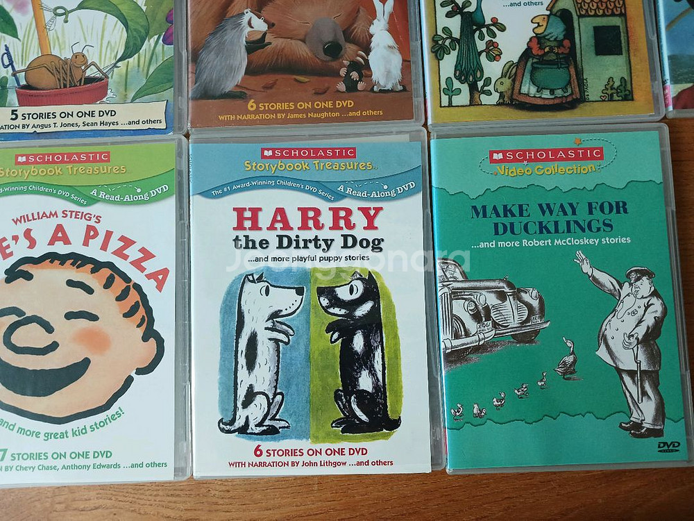 스콜라스틱 트레져리 dvd 영어동화 100편--5