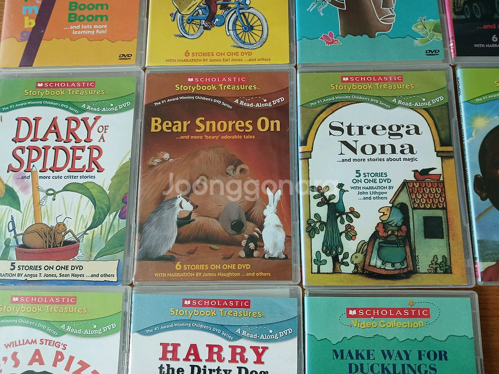 스콜라스틱 트레져리 dvd 영어동화 100편--4