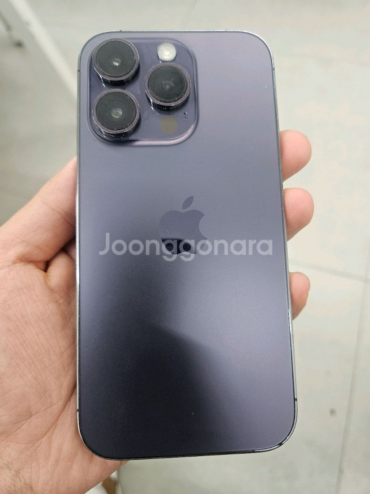 아이폰14Pro 딥퍼플 256G (카메라무음)--1