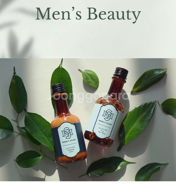 남성용 올인원 로션5개 주름개선 피부미백 기능성화장품--0