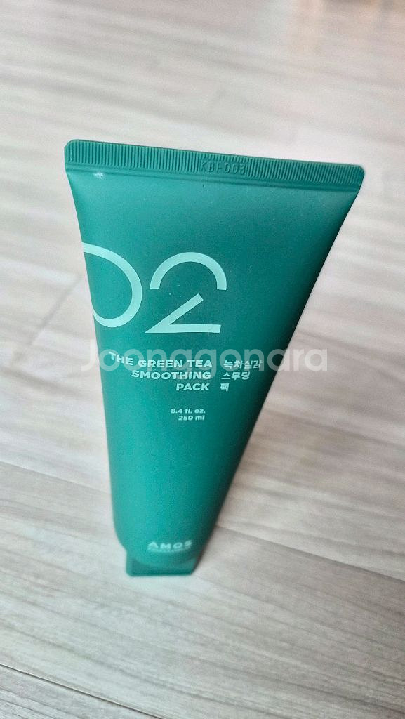 아모스 녹차실감 스무딩팩--0