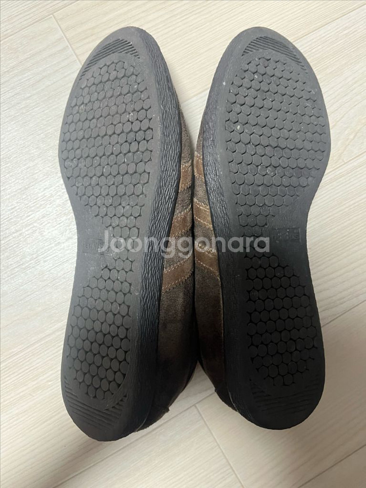 새상품급 아디다스 토바코 그루엔 다크 브라운 275--1