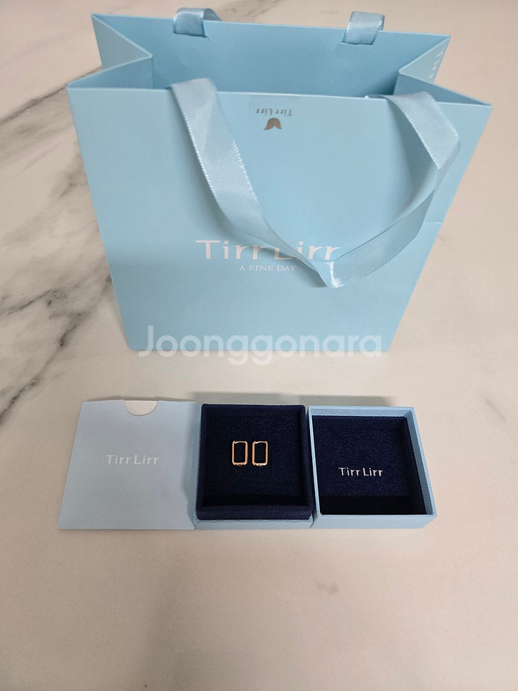 티르리르 14k귀걸이(롯데백화점정품)--1