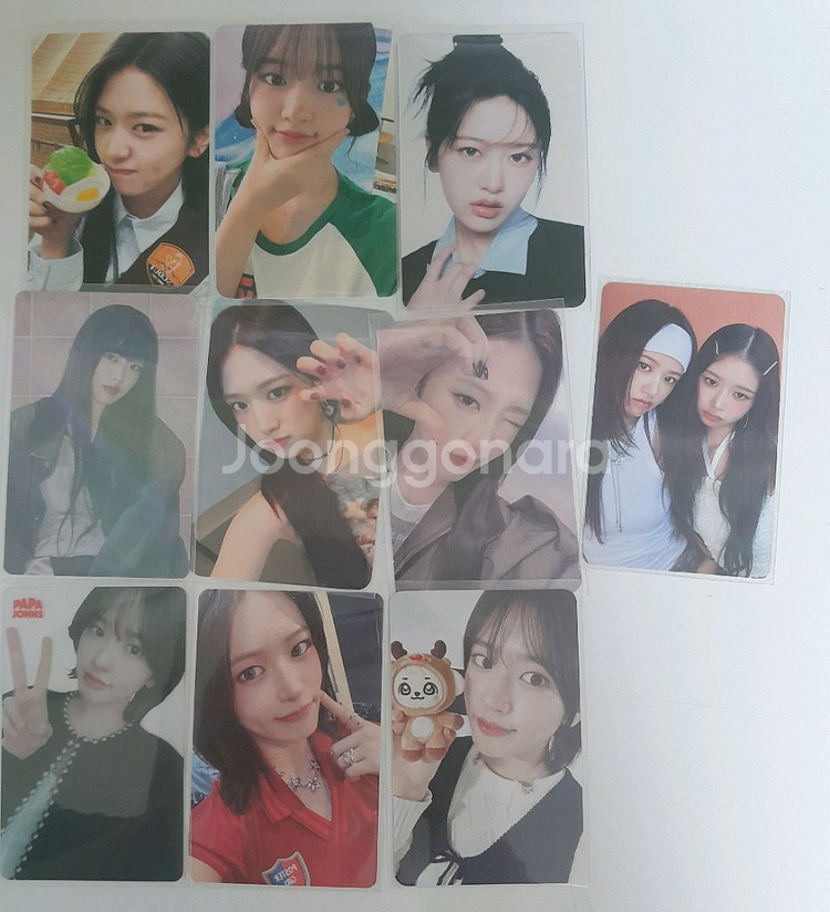 일괄 덤드림)아이브 유진 정품 포카 10장--0