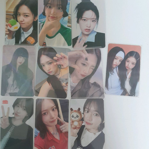 일괄 덤드림)아이브 유진 정품 포카 10장