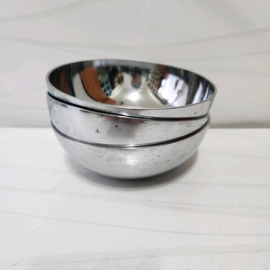 옛날 스텐 국그릇