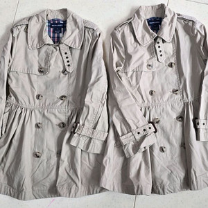 폴로랄프로렌 여아 트렌치코트 5 사이즈 2벌 (쌍둥이)