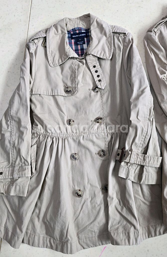 폴로랄프로렌 여아 트렌치코트 5 사이즈 2벌 (쌍둥이)--1