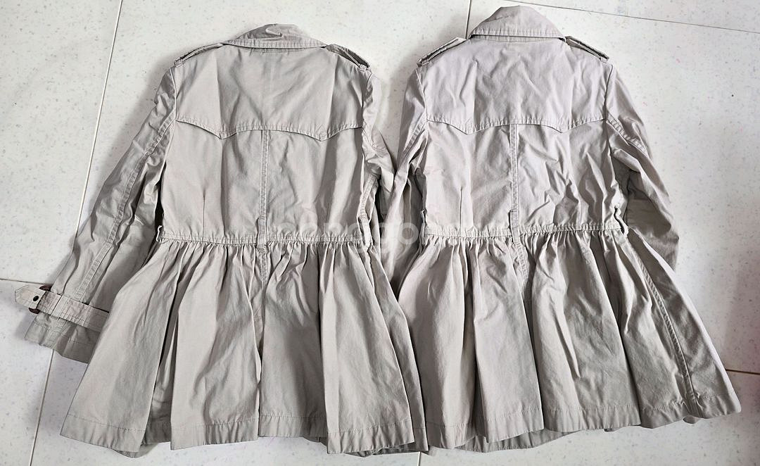 폴로랄프로렌 여아 트렌치코트 5 사이즈 2벌 (쌍둥이)--4