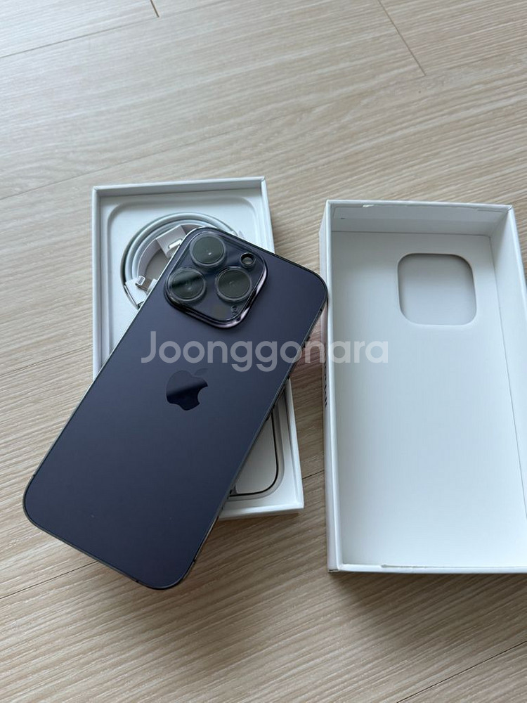 아이폰 14프로 256GB 딥퍼플 팝니다(마이크 이상)--11