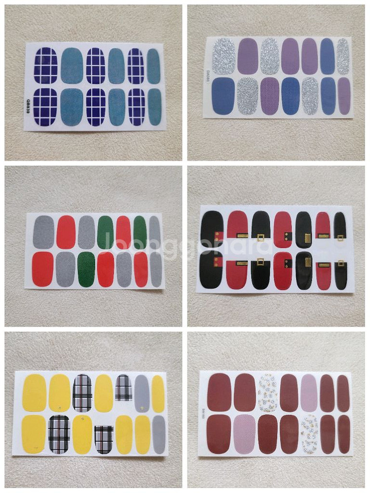 네일스티커12개--0