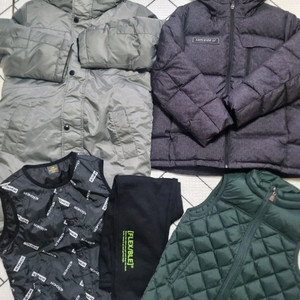 남아 겨울패딩+경량조끼140 (깨끗/일괄)
