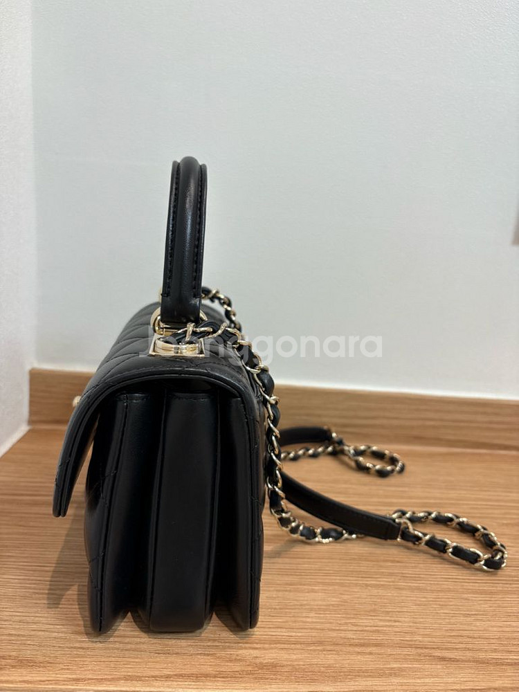 (정품) 샤넬 트렌디 CC 핸들 장식의 미니 플랩백--3