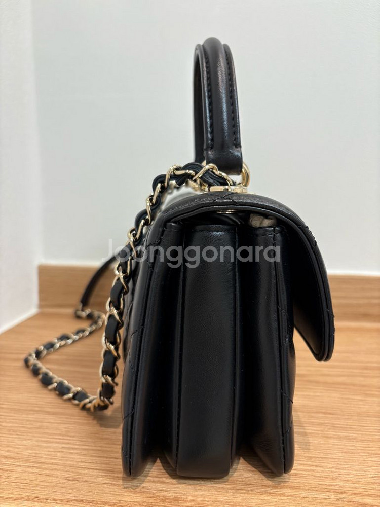 (정품) 샤넬 트렌디 CC 핸들 장식의 미니 플랩백--2