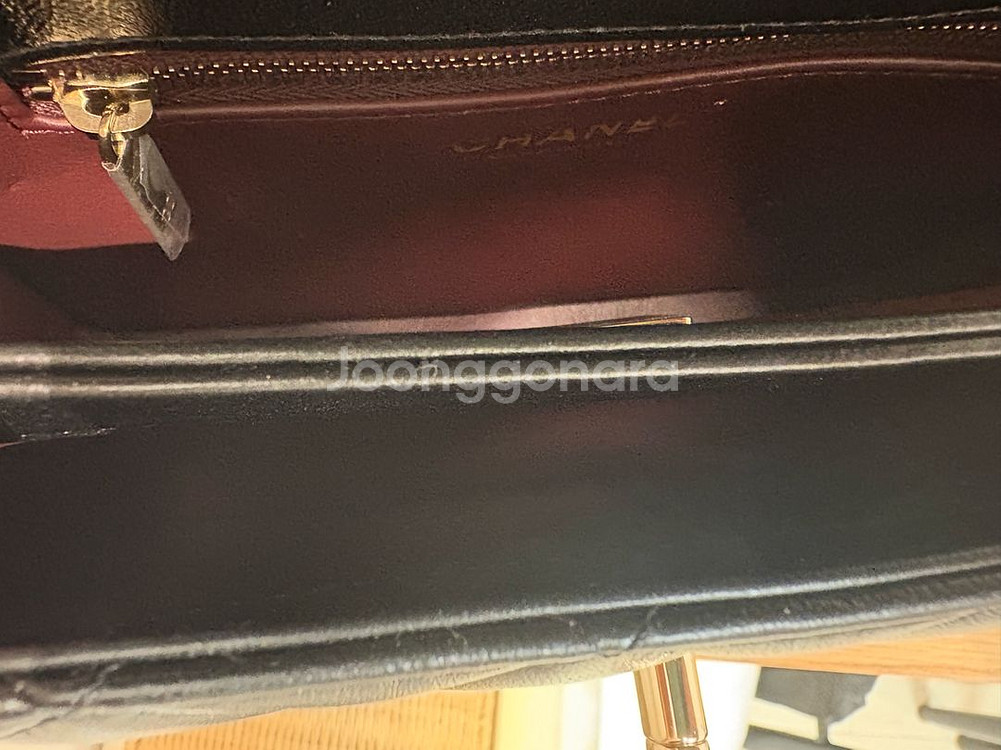 (정품) 샤넬 트렌디 CC 핸들 장식의 미니 플랩백--5