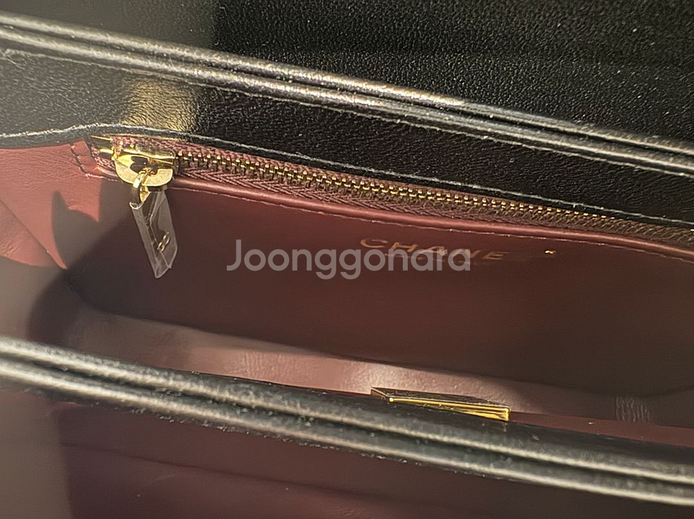 (정품) 샤넬 트렌디 CC 핸들 장식의 미니 플랩백--6