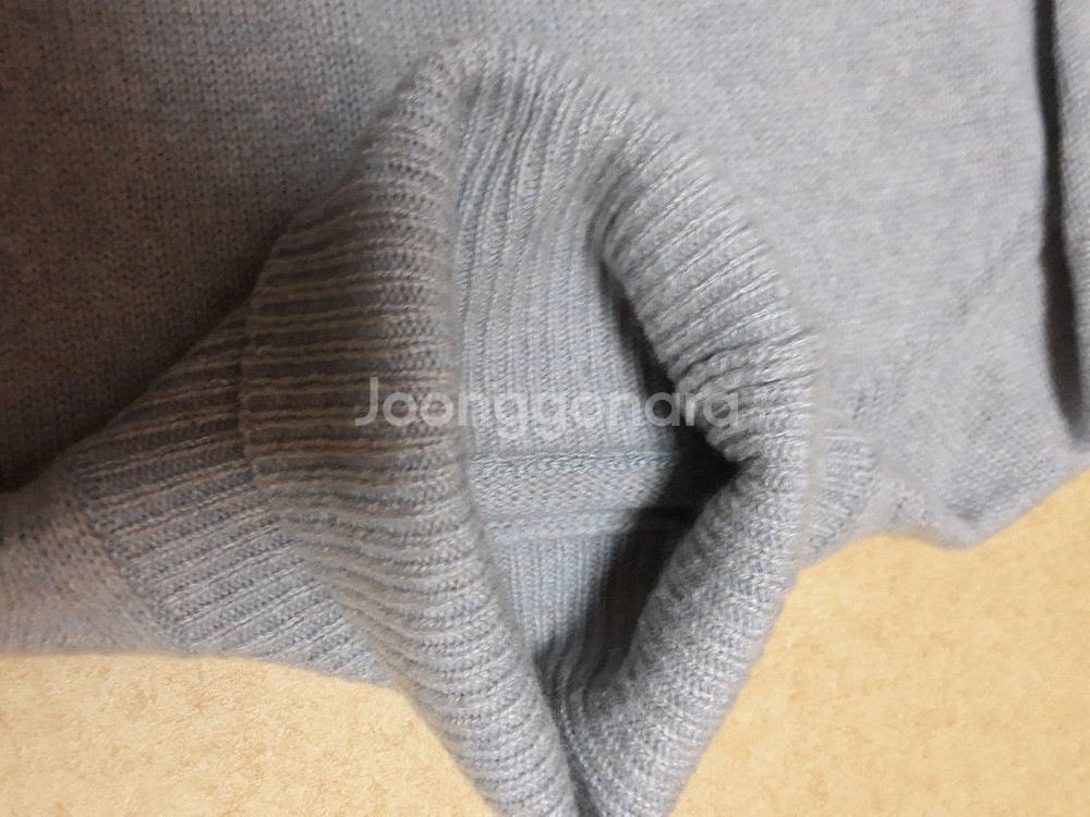 더캐시미어 캐시100 터틀넥니트원피스S--6