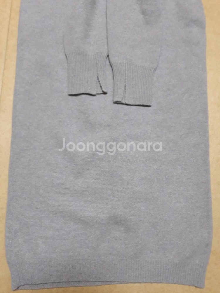 더캐시미어 캐시100 터틀넥니트원피스S--9