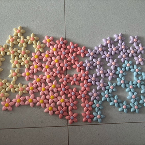 꽃 파츠 리본재료 공예재료 100개