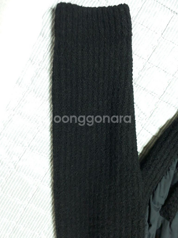 더캐시미어 니트 구스 점퍼 블랙85--5