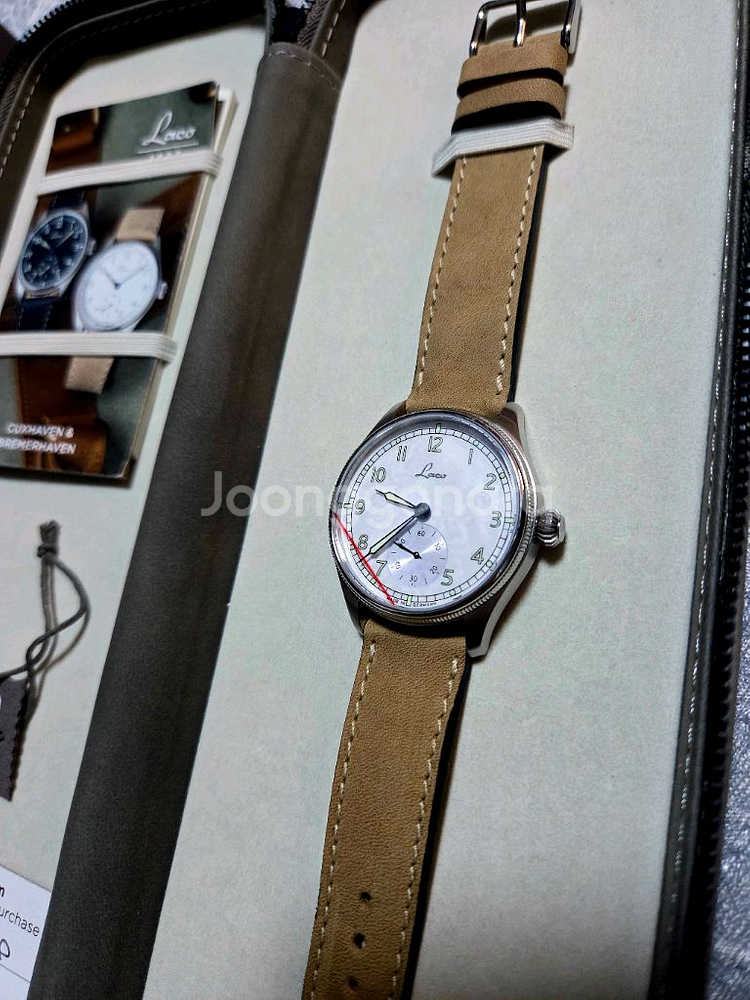 최종! 라코 쿡스하펜39mm 무브 탑급수정. 해군시계--1