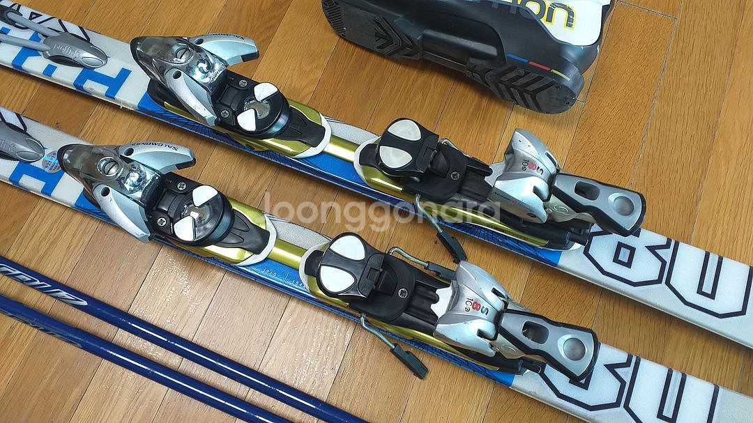 살로몬 스키 세트 (스키 160,부츠260~265)--3